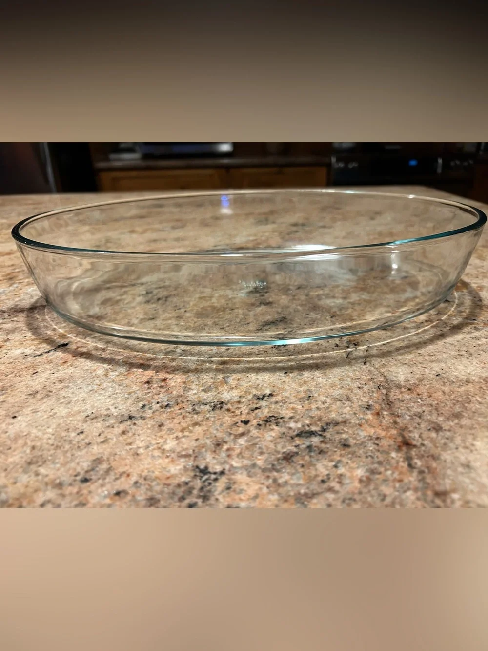 Pyrex France #346 Oval Glass Roaster Baking Dish 3 Qt 13.75” x 9.50”